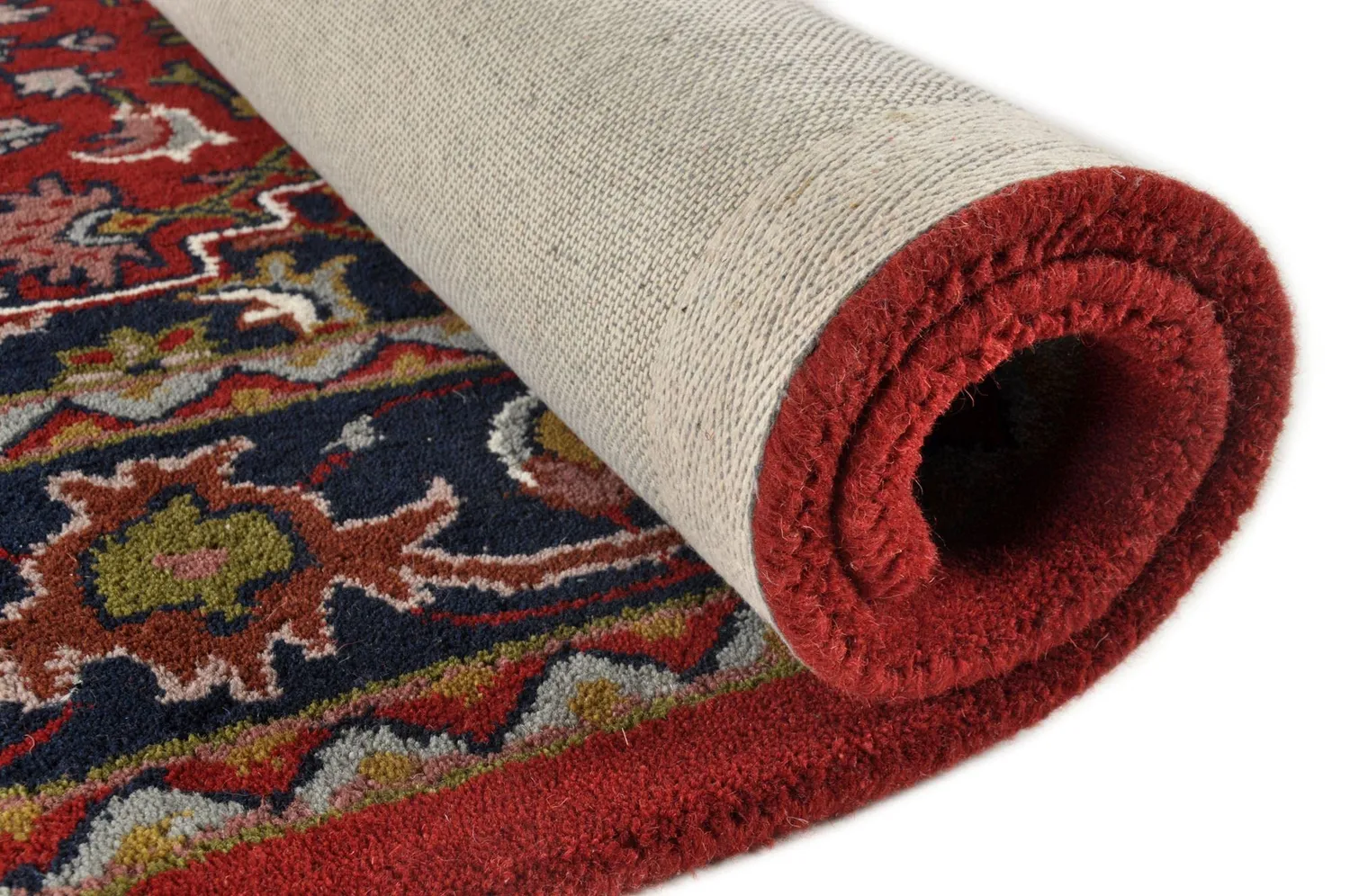 THEKO Royal Persian Teppich Rot 40x60 Schurwolle