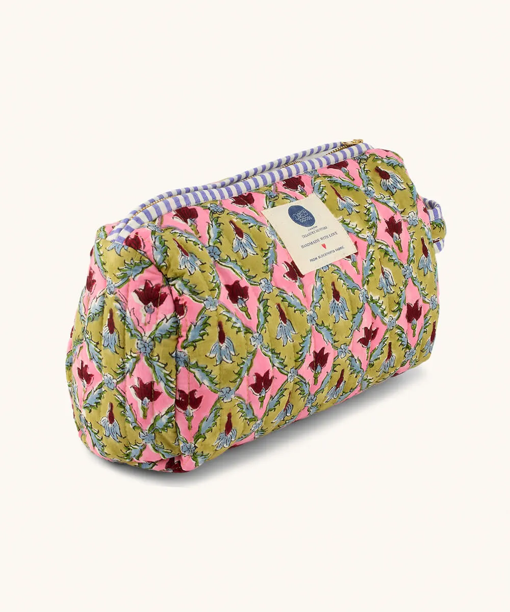 Doing Goods Molly Grande Kosmetiktasche Baumwolle Groß Bunt