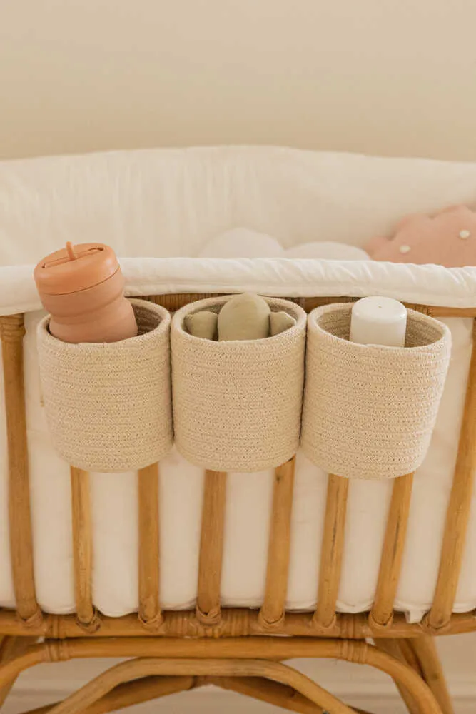 Lorena Canals Crib Vanilla Bettkorb 32x12 Baumwolle