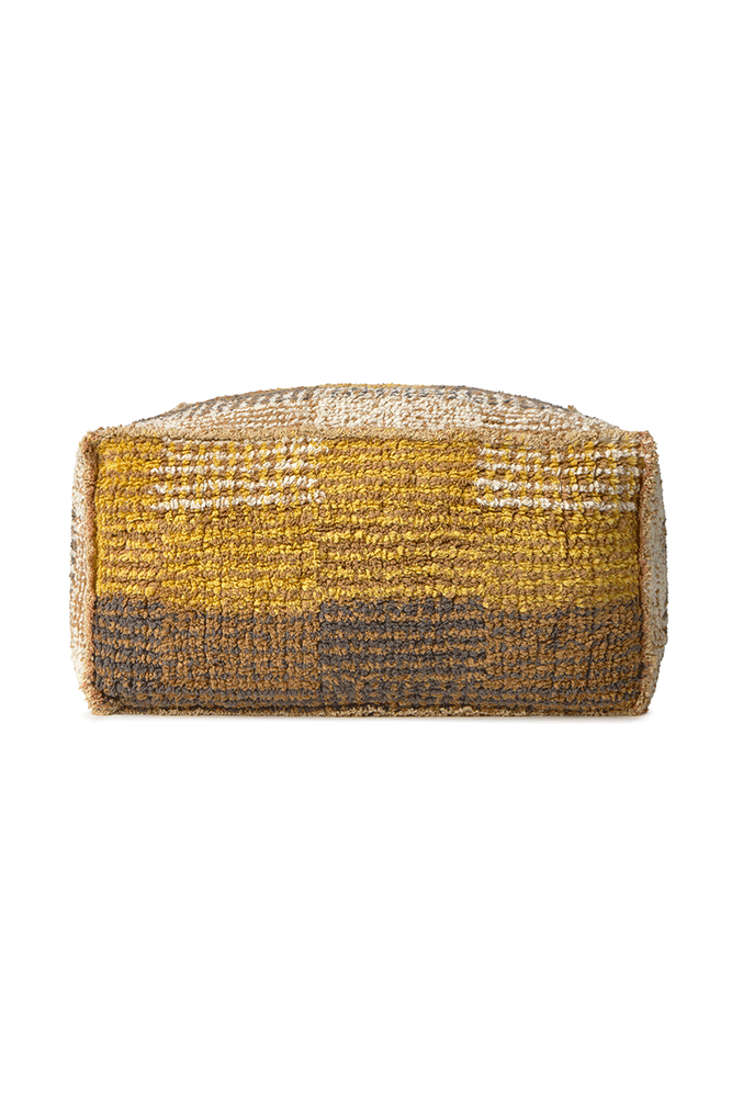Lorena Canals City Pouf 54x54x27 cm ocker wendbar