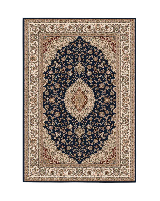 HC Interior Rugs Mira 55011-092 Teppich Blue Orient-Look