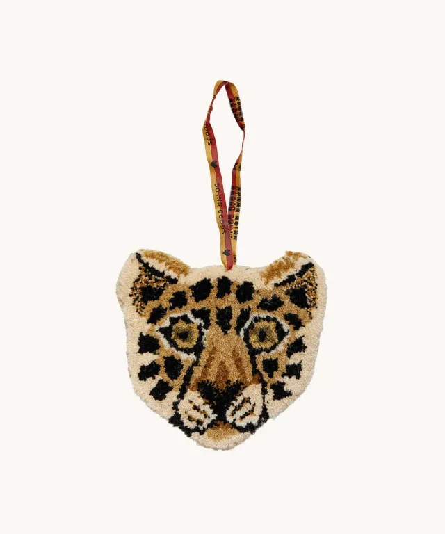 Doing Goods Tapis Amis Loony Leopard Wandbehang Wolle