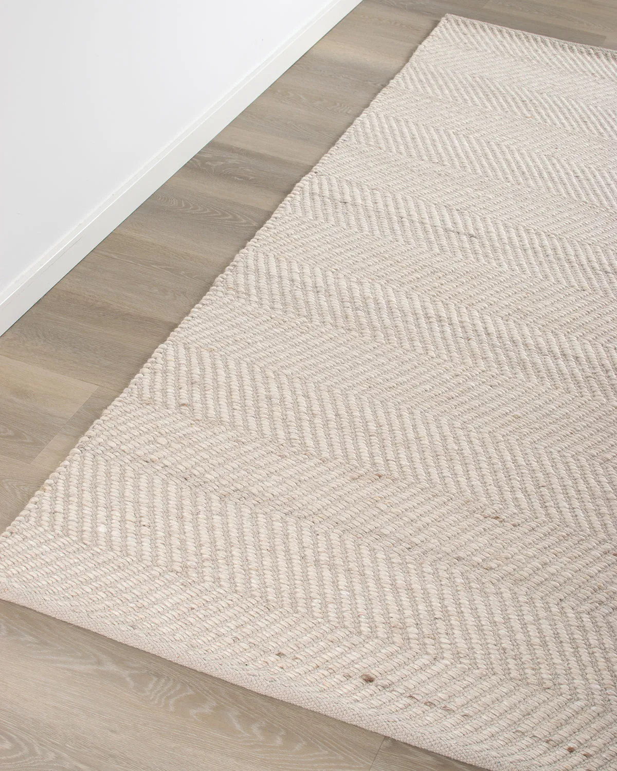 HC Interior Rugs Ystad 2330-163 Wollteppich Natural Linen Mix
