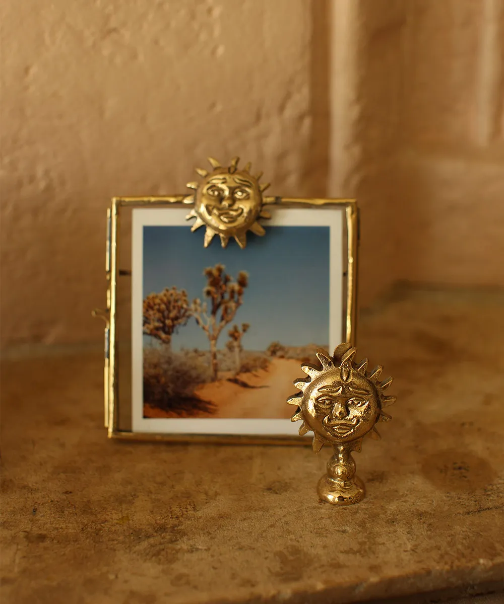 Doing Goods Sunny Saavi Bilderrahmen Polaroid Gold