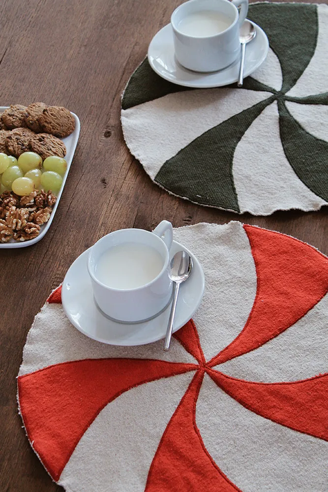 Lorena Canals Candy Tischset 4er Set 40x40 cm rund