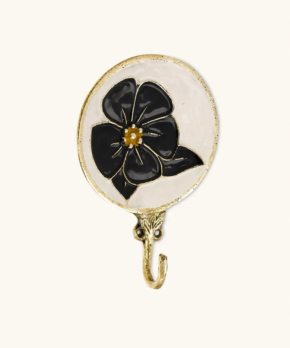 Doing Goods Fleur Lina Wandhaken 16,5cm Retro