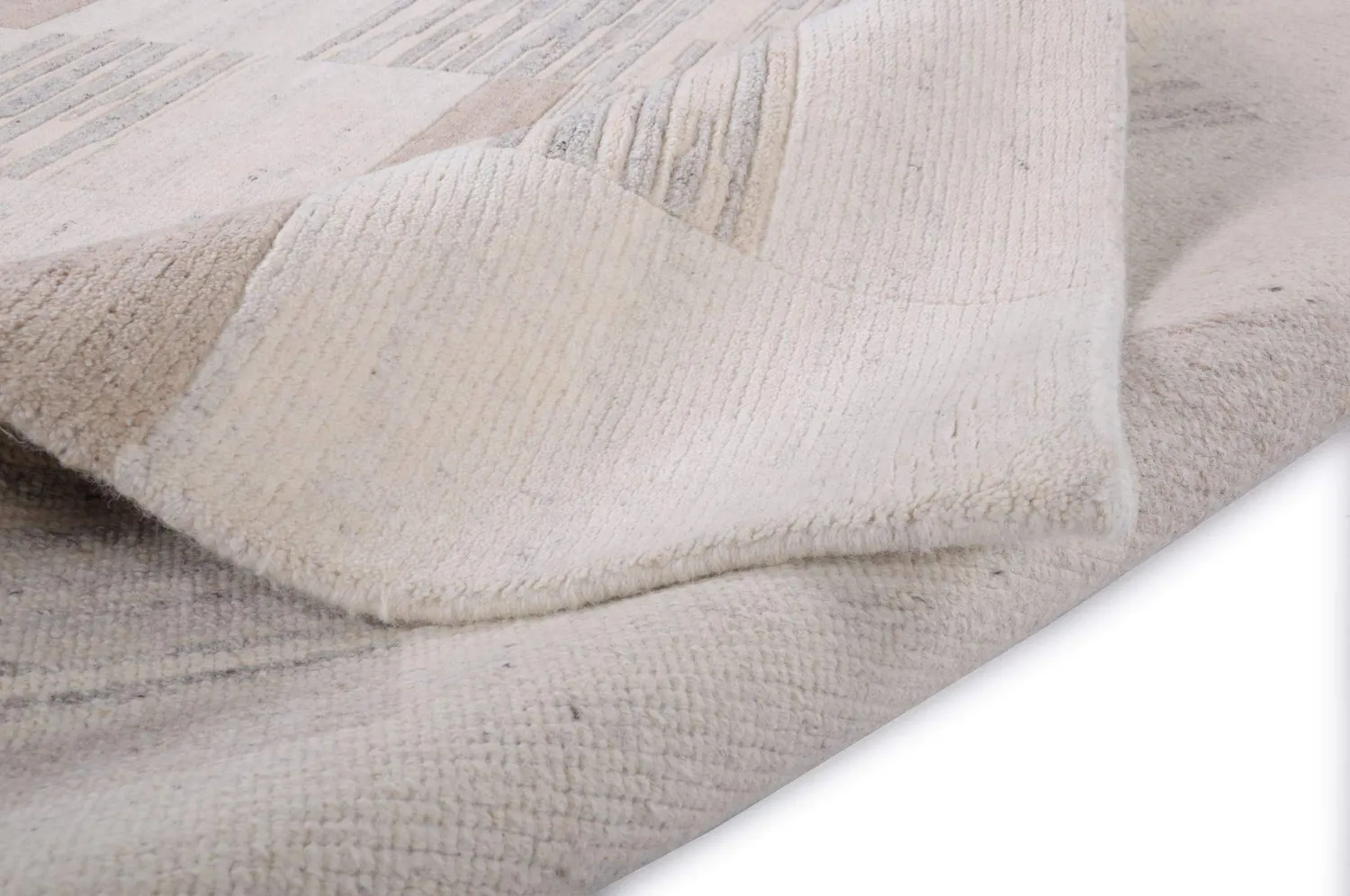THEKO Royal Natur Teppich 90x160 cm Natur Schurwolle