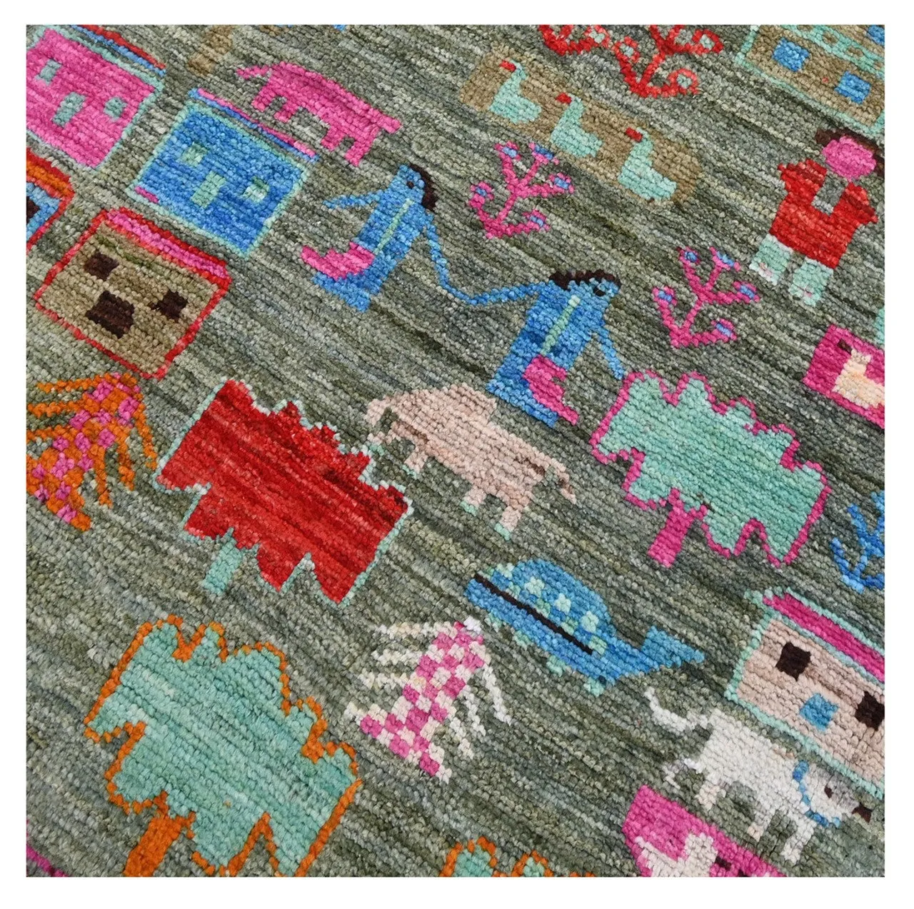 Amini Taimany 8296182 Teppich 145x80 Handgeknüpft