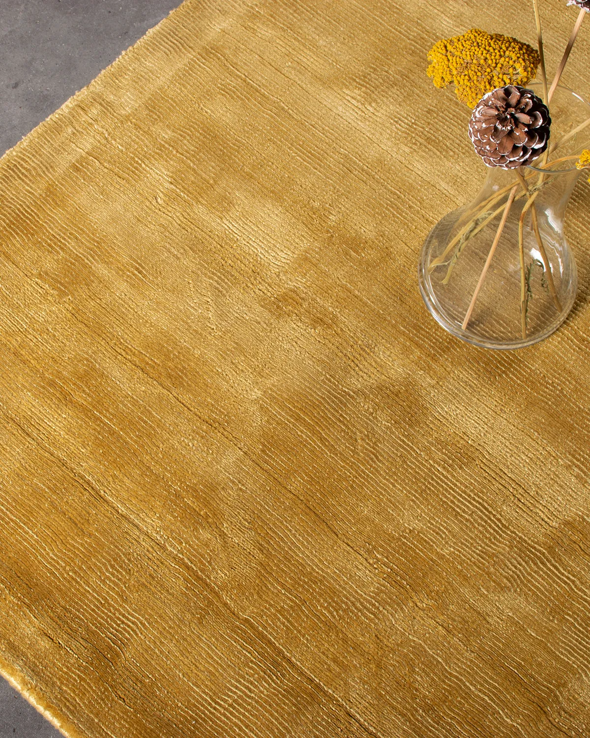 HC Interior Rugs Larvik 1960-080 Teppich Gelb Viskose