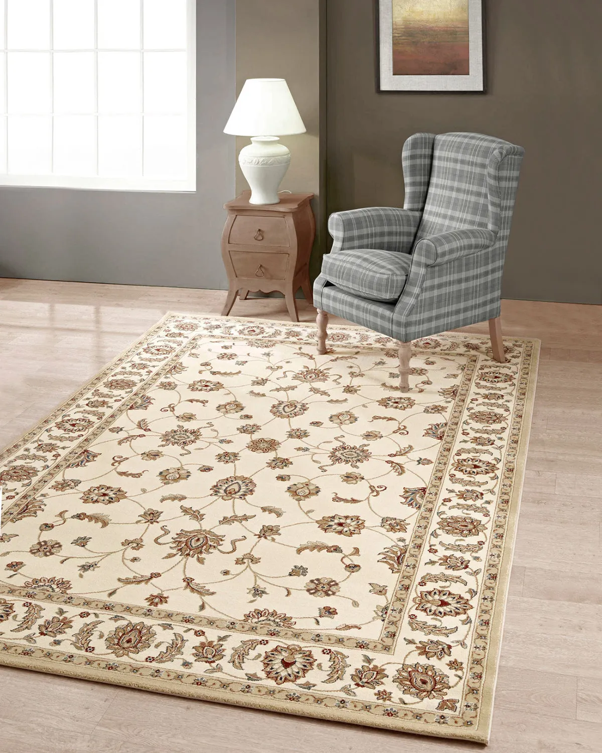 HC Interior Rugs Flora 55005-652 Teppich Beige orientalisch