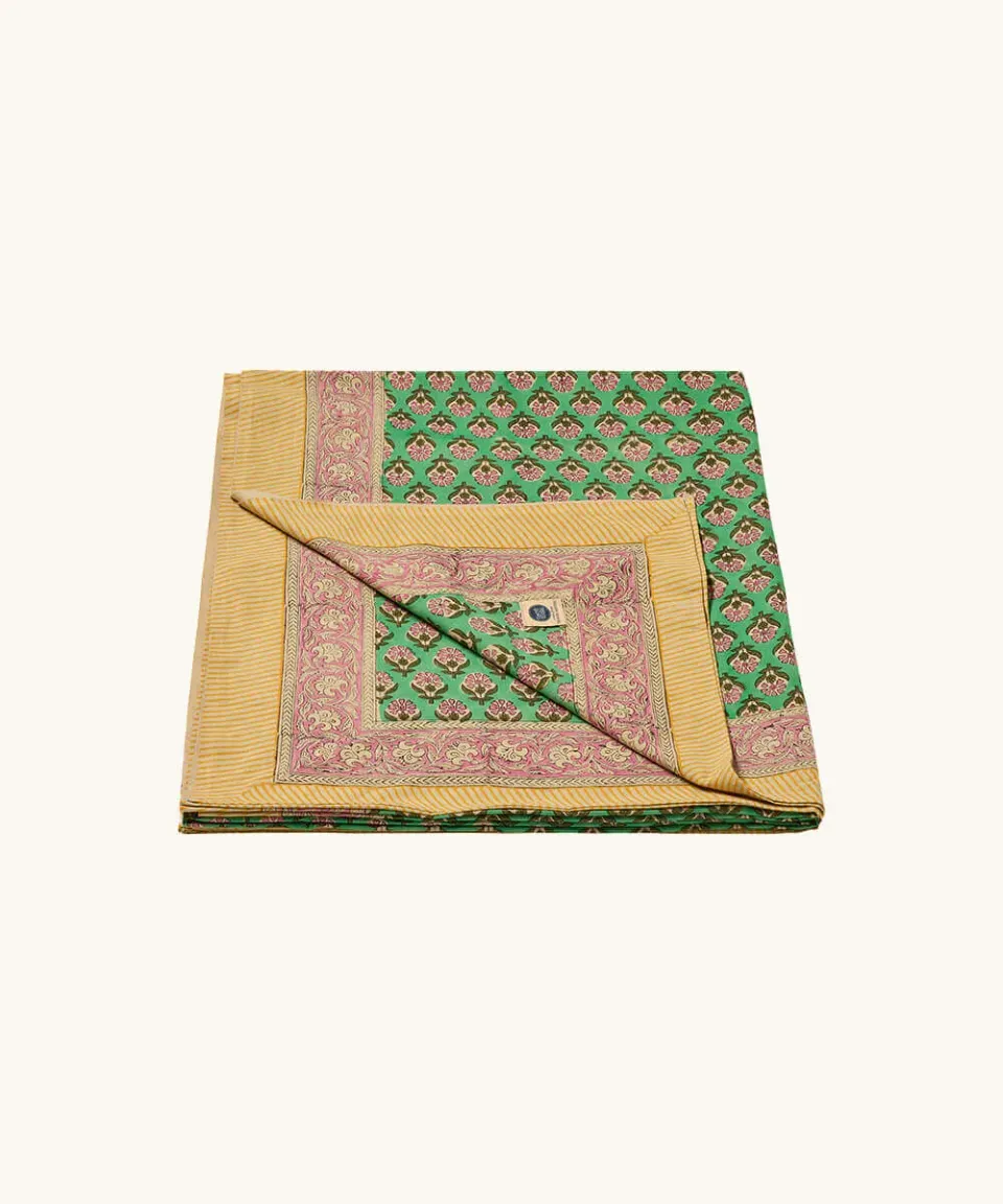 Doing Goods Emma Single Plaid Baumwolldecke mit Beutel