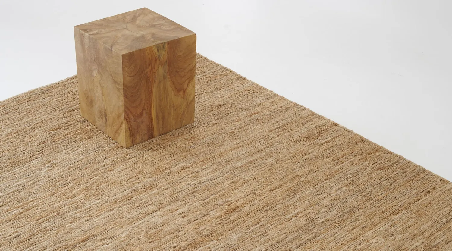 Amini Saya Teppich Natural 250x200 aus Jute
