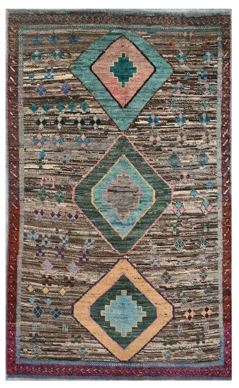 Amini Taimany 8273550 Teppich 195x112 handgeknüpft