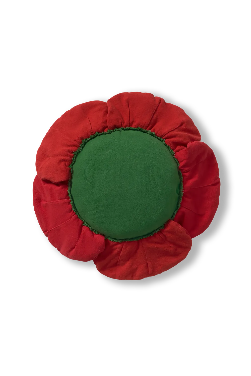 Lorena Canals Red Poppy Bodenkissen 74 cm rot