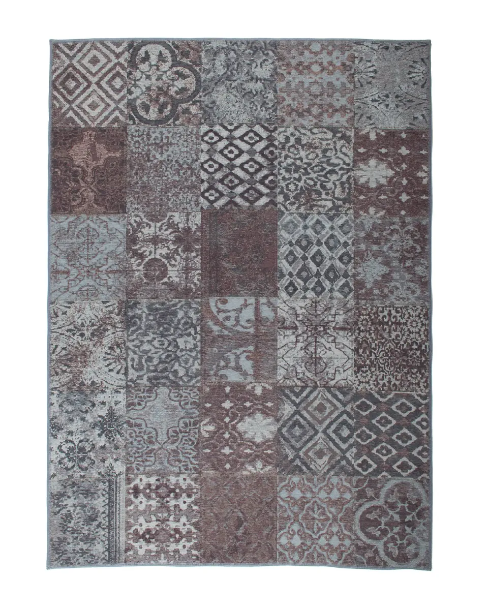 HC Interior Rugs Gobelin 5002-H800 Teppich Aubergine