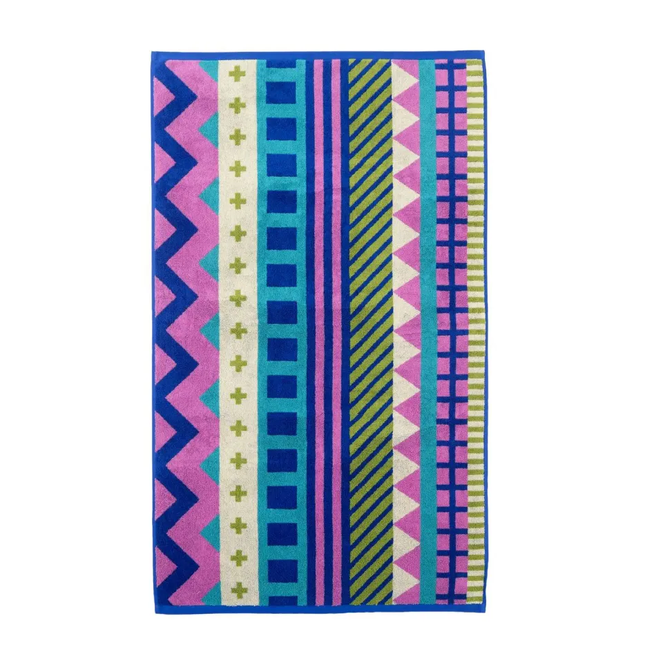 Donna Wilson Circus Badetuch 70x125 Baumwolle bunt