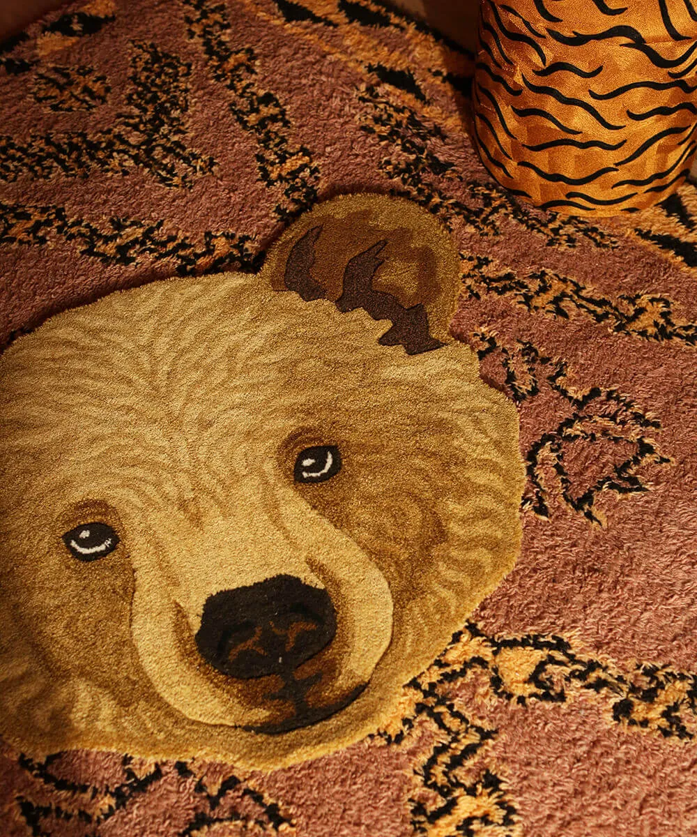 Doing Goods Bruno Bär Teppich Groß Wolle 100x95