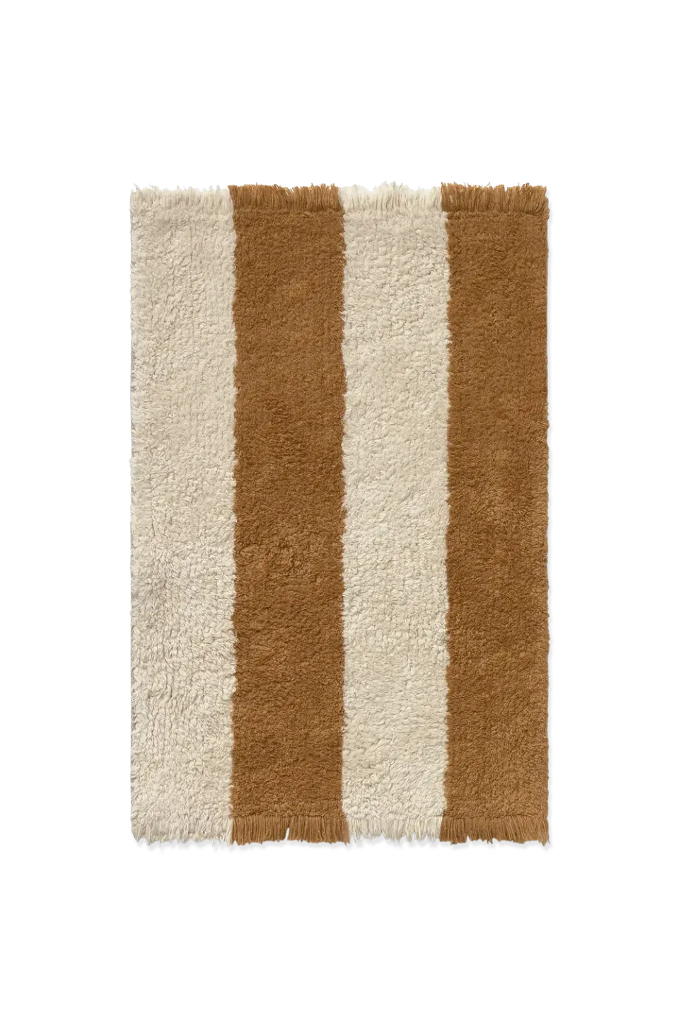 Lorena Canals Cabana Lines Teppichmuster Baumwolle Natural