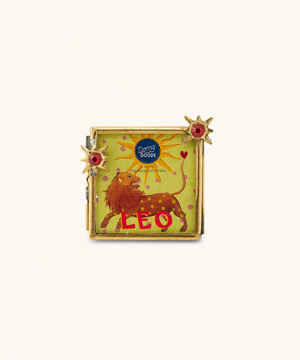 Doing Goods Lion Zodiaque Mini Bilderrahmen Löwe