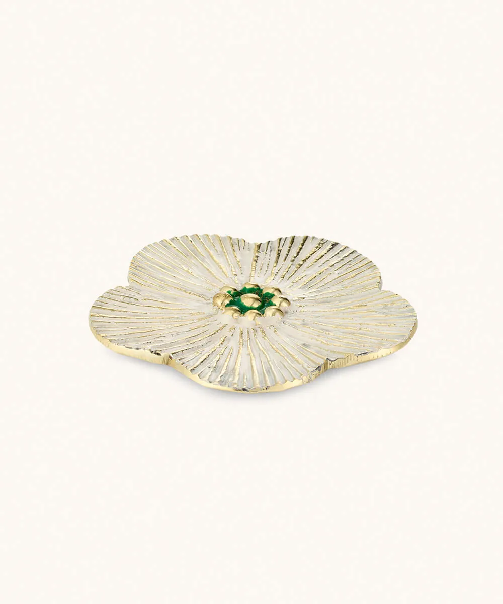 Doing Goods Faye Schmuckschale Weiß Medium 8 cm