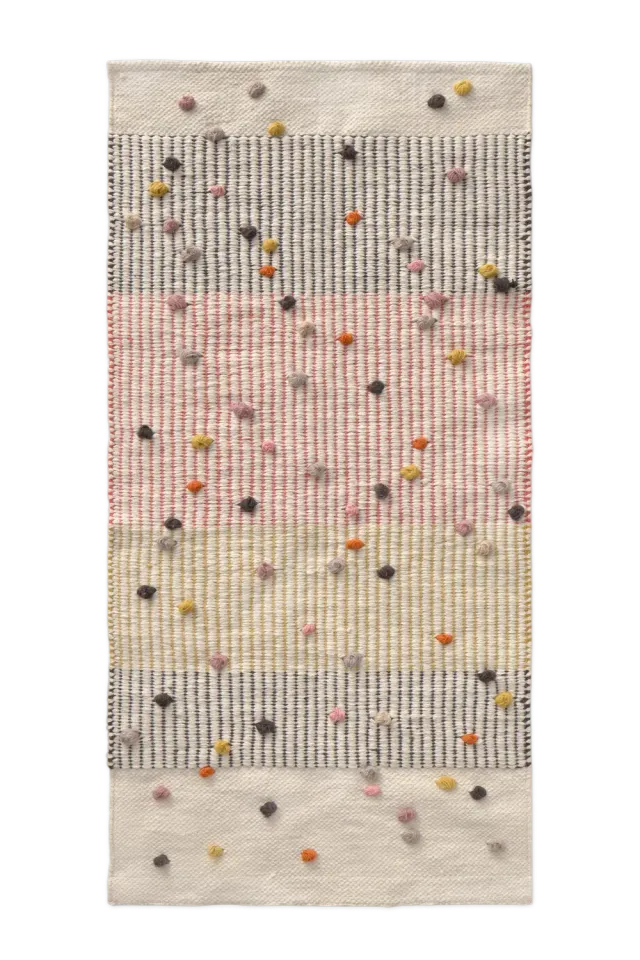 Lorena Canals Sunny Wandbehang 60x120 Wolle natur