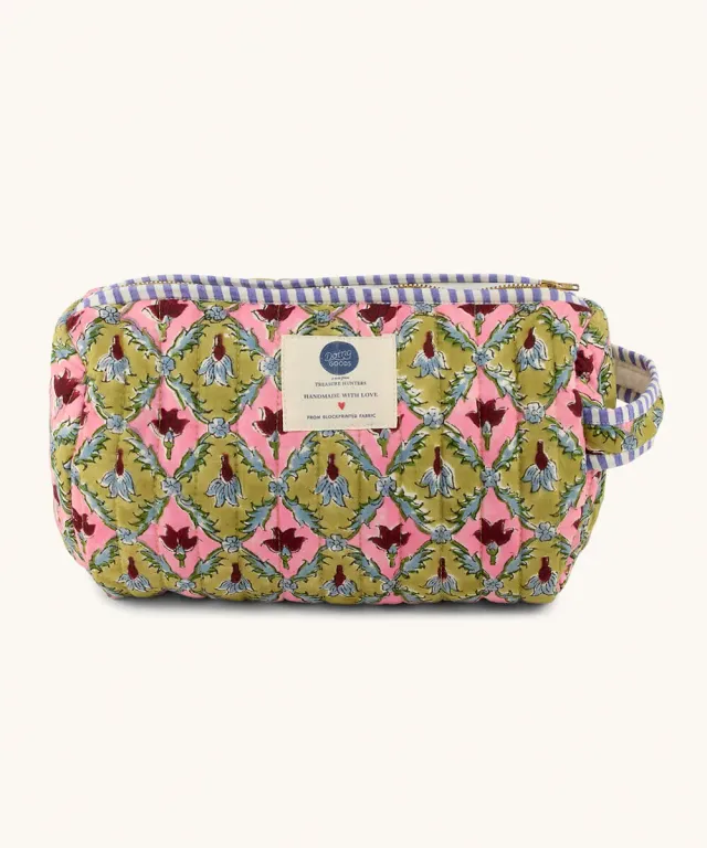 Doing Goods Molly Grande Kosmetiktasche Baumwolle Groß Bunt