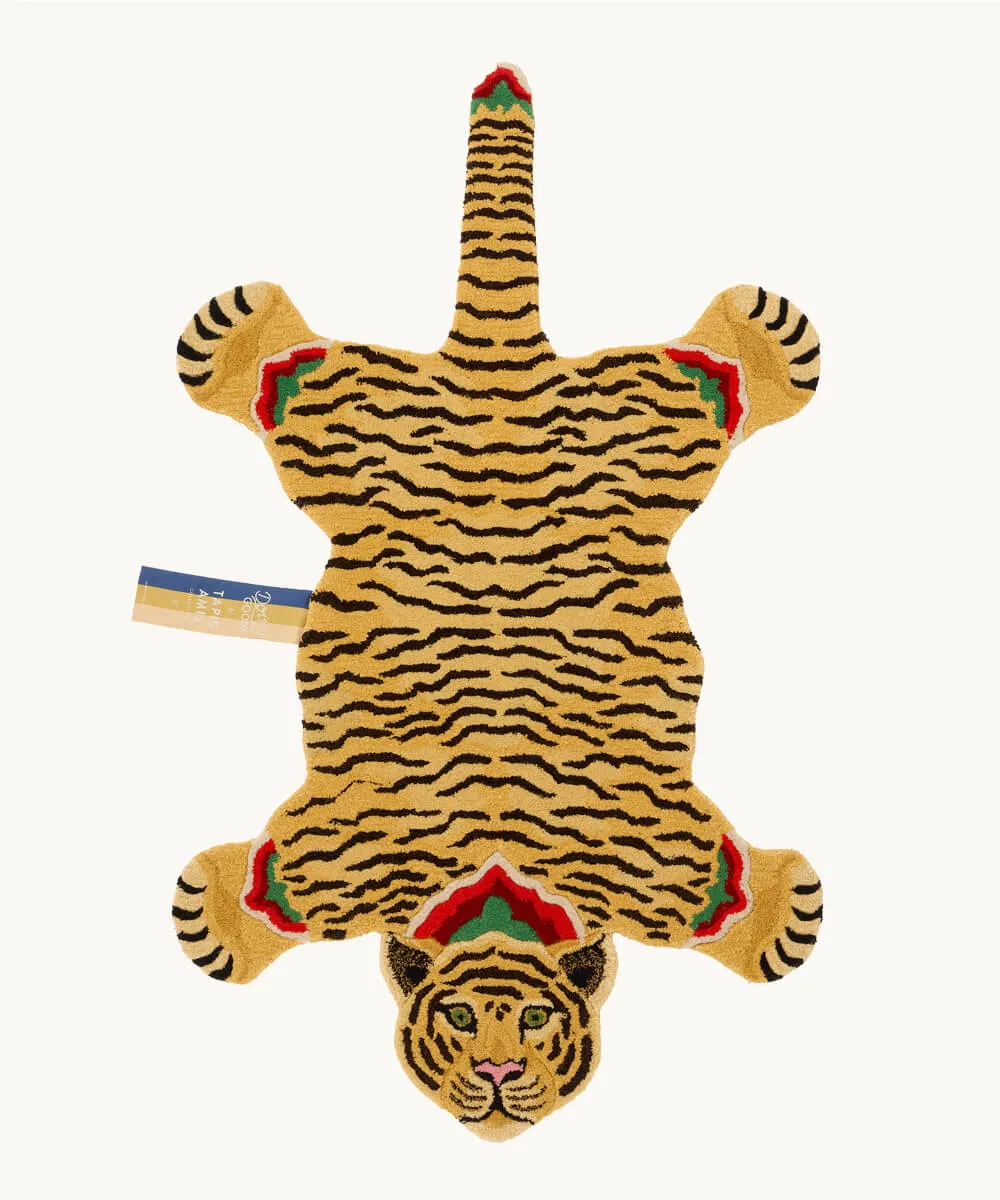 Doing Goods Babul Bombay Tiger Teppich Large Wolle