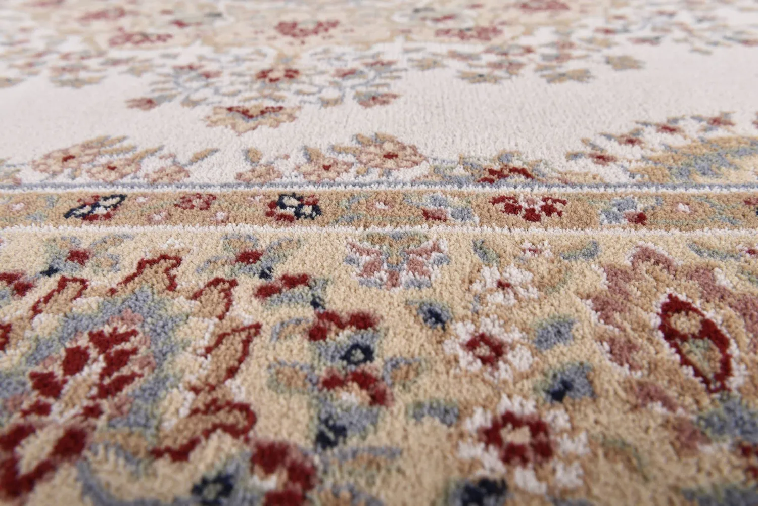 THEKO Dolna Teppich Beige 50x80 Schurwolle