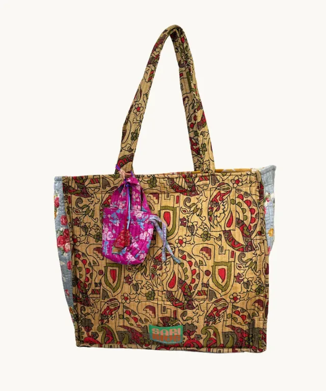 Doing Goods Coco Coco Sari Shopper 41x36 Vintage-Stoff