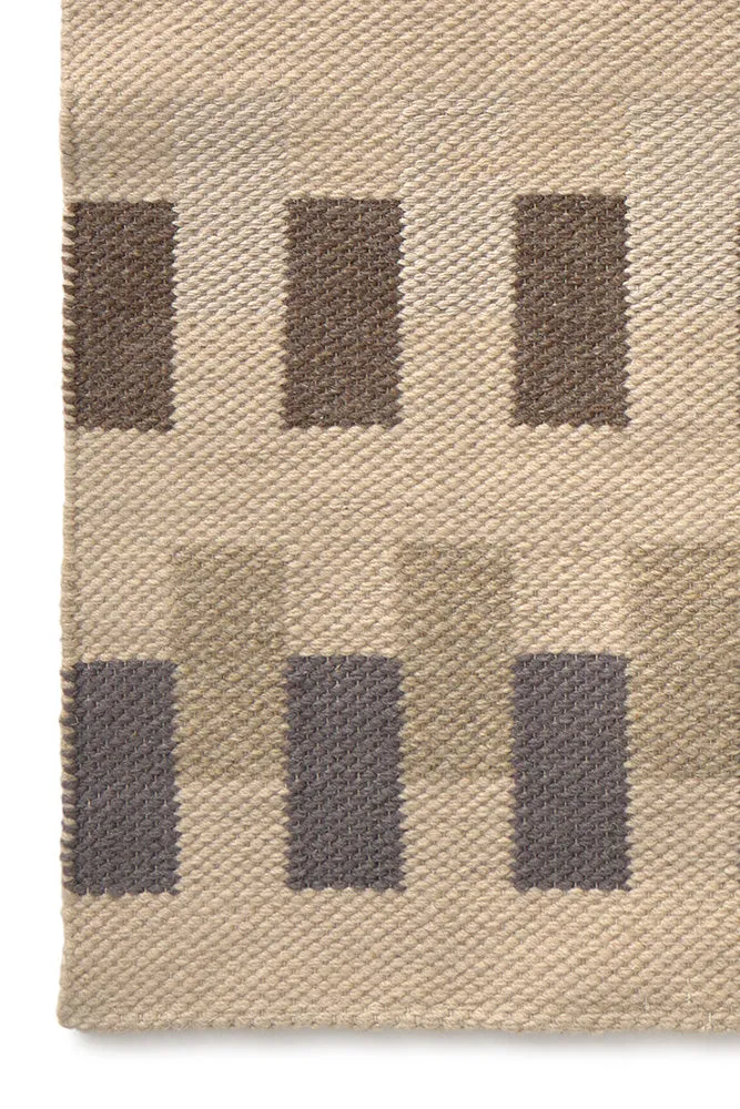 Lorena Canals Intersecting Handloom Läufer 80x230 cm Wolle