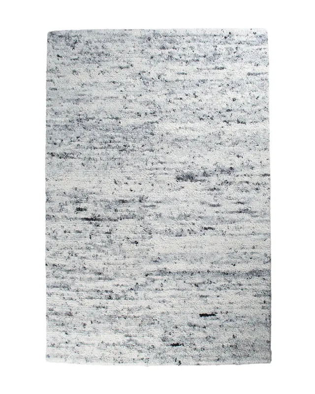 HC Interior Rugs York 3140-202 Teppich White Black Wollteppich