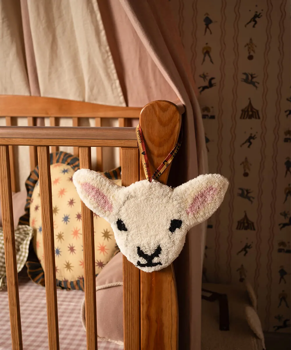 Doing Goods Tapis Amis Woolly Lamb Wandbehang Wolle Lamm