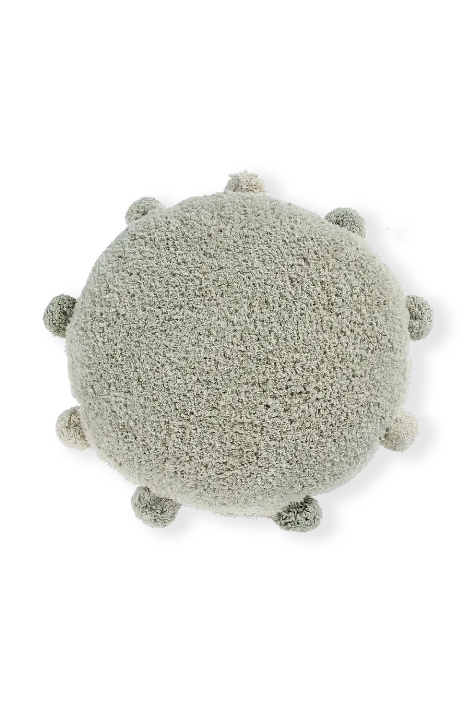 Lorena Canals Bubbly Bodenkissen Olive Ø48 Baumwolle