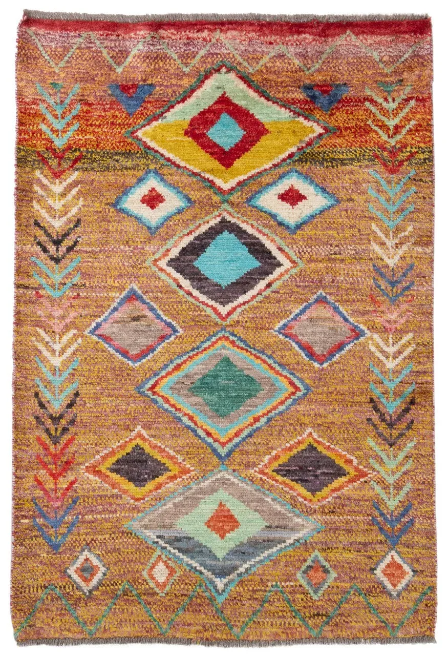 Amini Taimany 8224658 Teppich 136x93cm handgekniüpft
