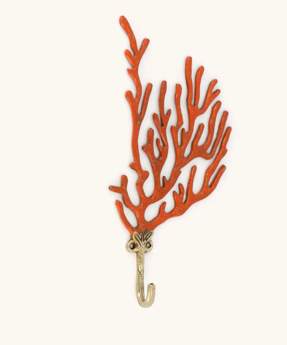 Doing Goods Ariel Coral Wandhaken Koralle Handarbeit