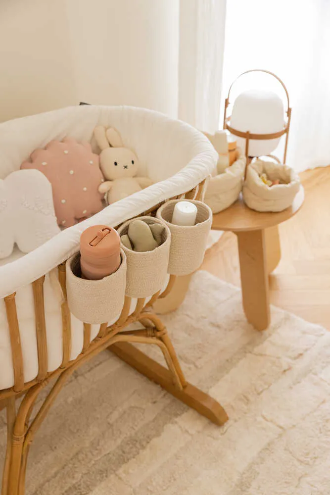 Lorena Canals Crib Vanilla Bettkorb 32x12 Baumwolle