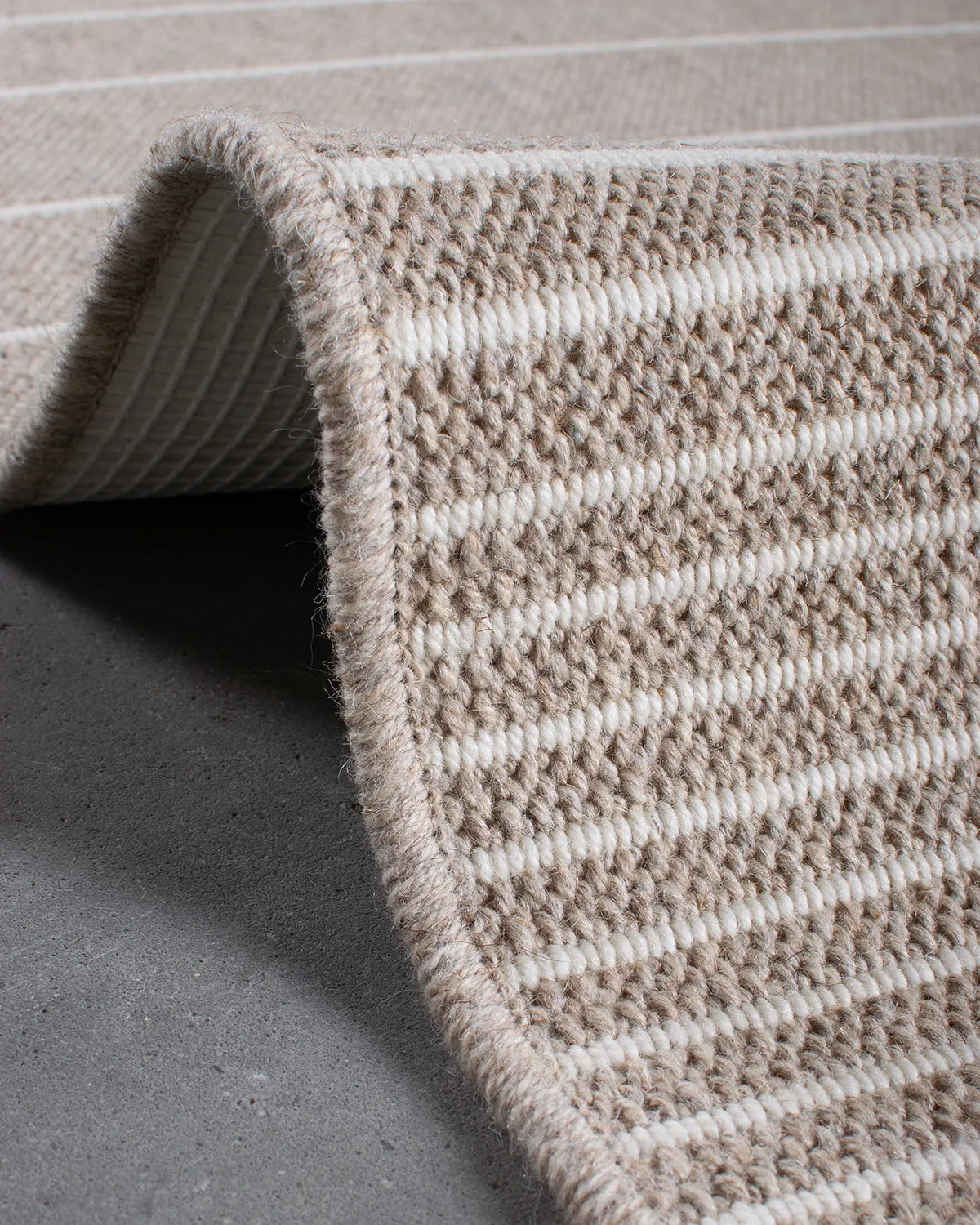 HC Interior Rugs Lima 16033-550 Teppich Sand 160x240 Streifen