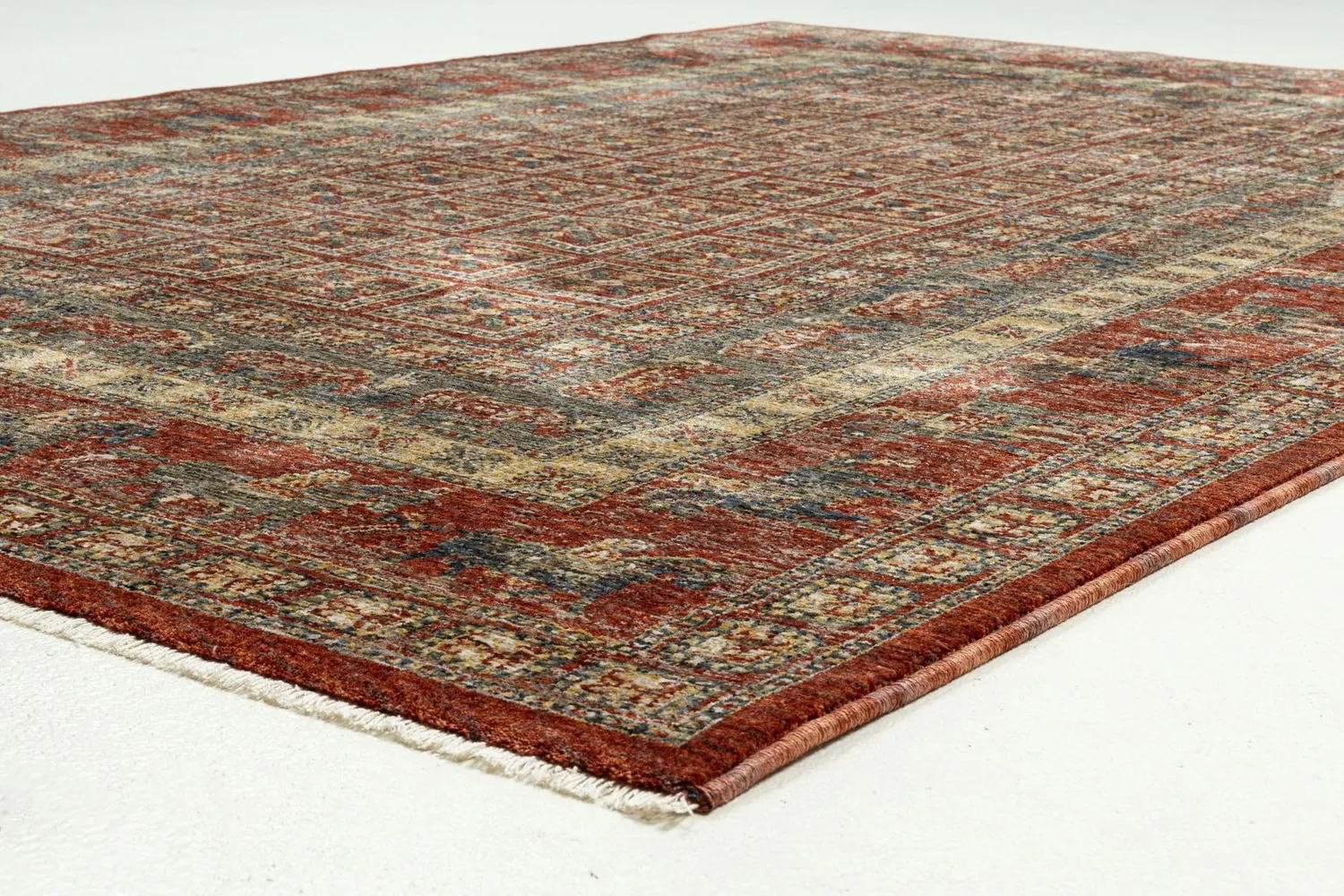 THEKO Beatrice Teppich 40x60 cm Rot Polyester