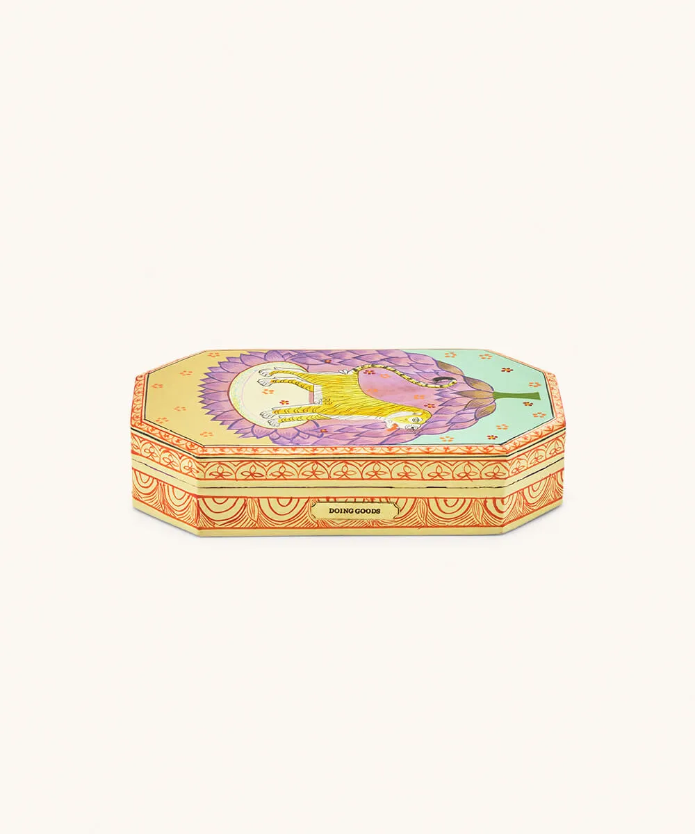 Doing Goods Very Berry Tigre Grande Schmuckbox 18 cm Beere