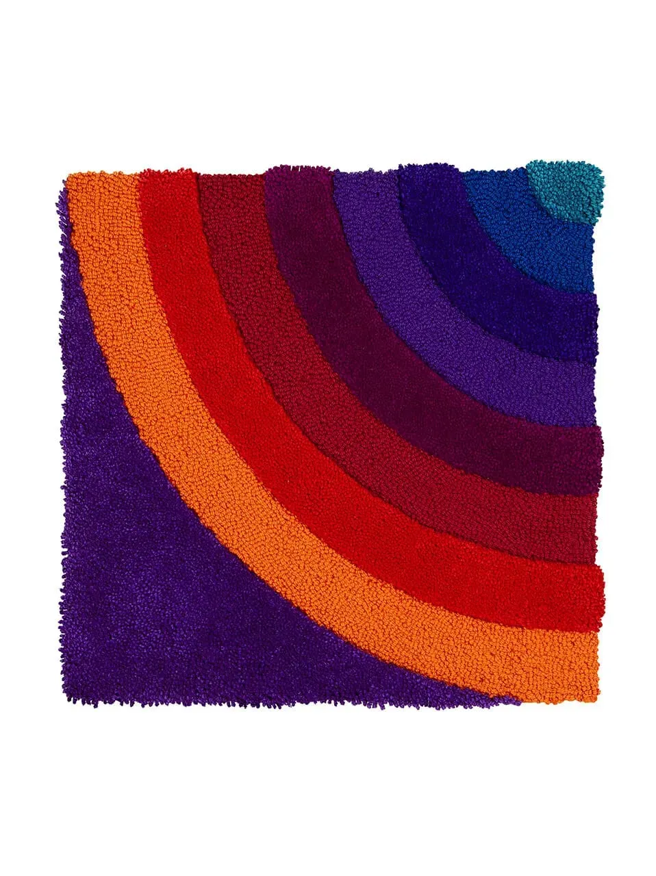 Amini VP Domino 1/4 Circle Teppich 60x60cm Wolle