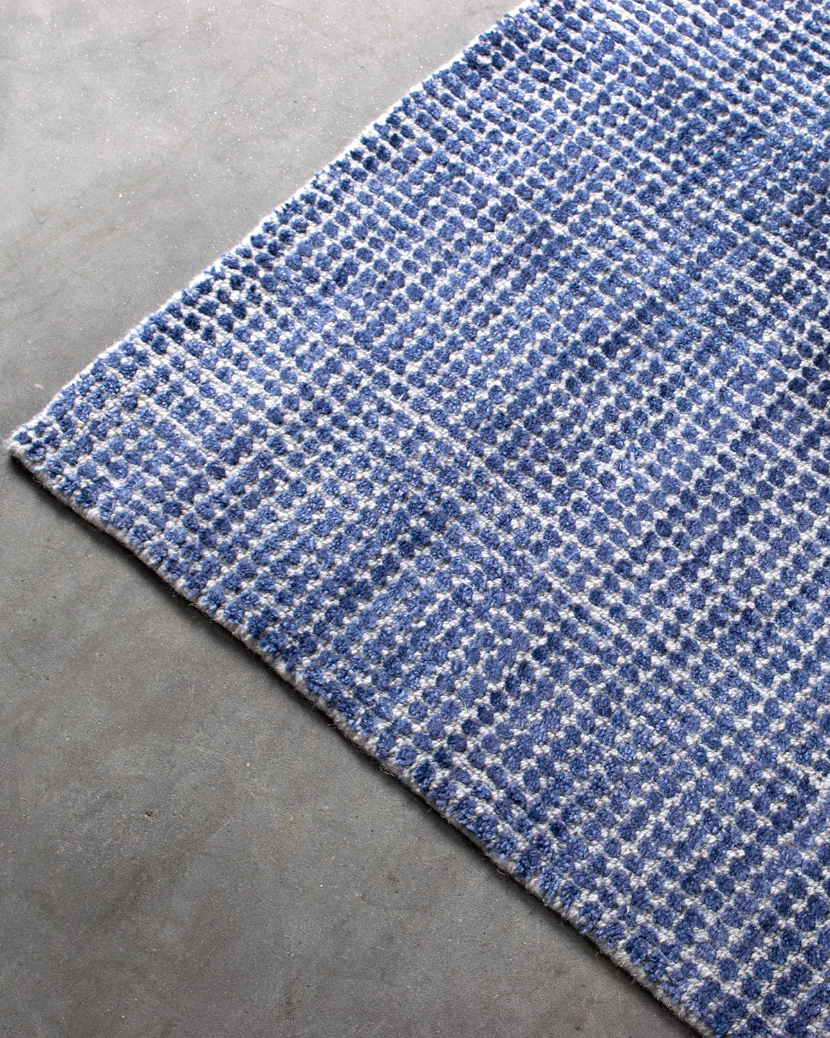 HC Interior Rugs Stockholm 1450-334 Teppich Dark Blue Bambus