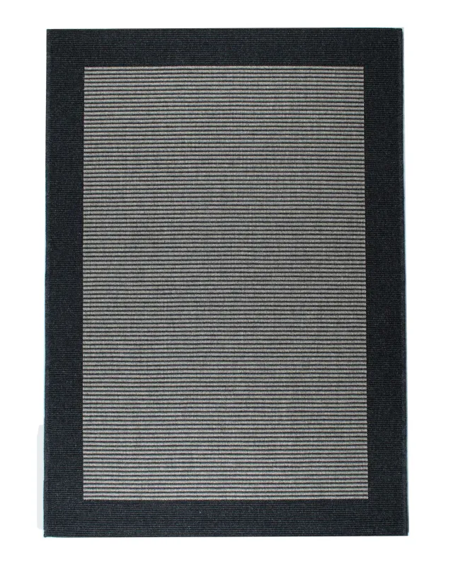 HC Interior Rugs Casablanca 15044-959 Teppich Dunkelgrau flach