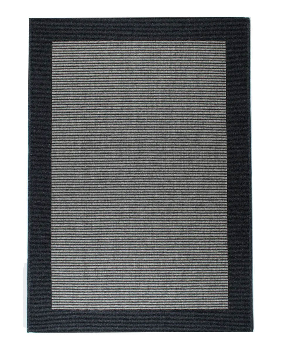 HC Interior Rugs Casablanca 15044-959 Teppich Dunkelgrau flach