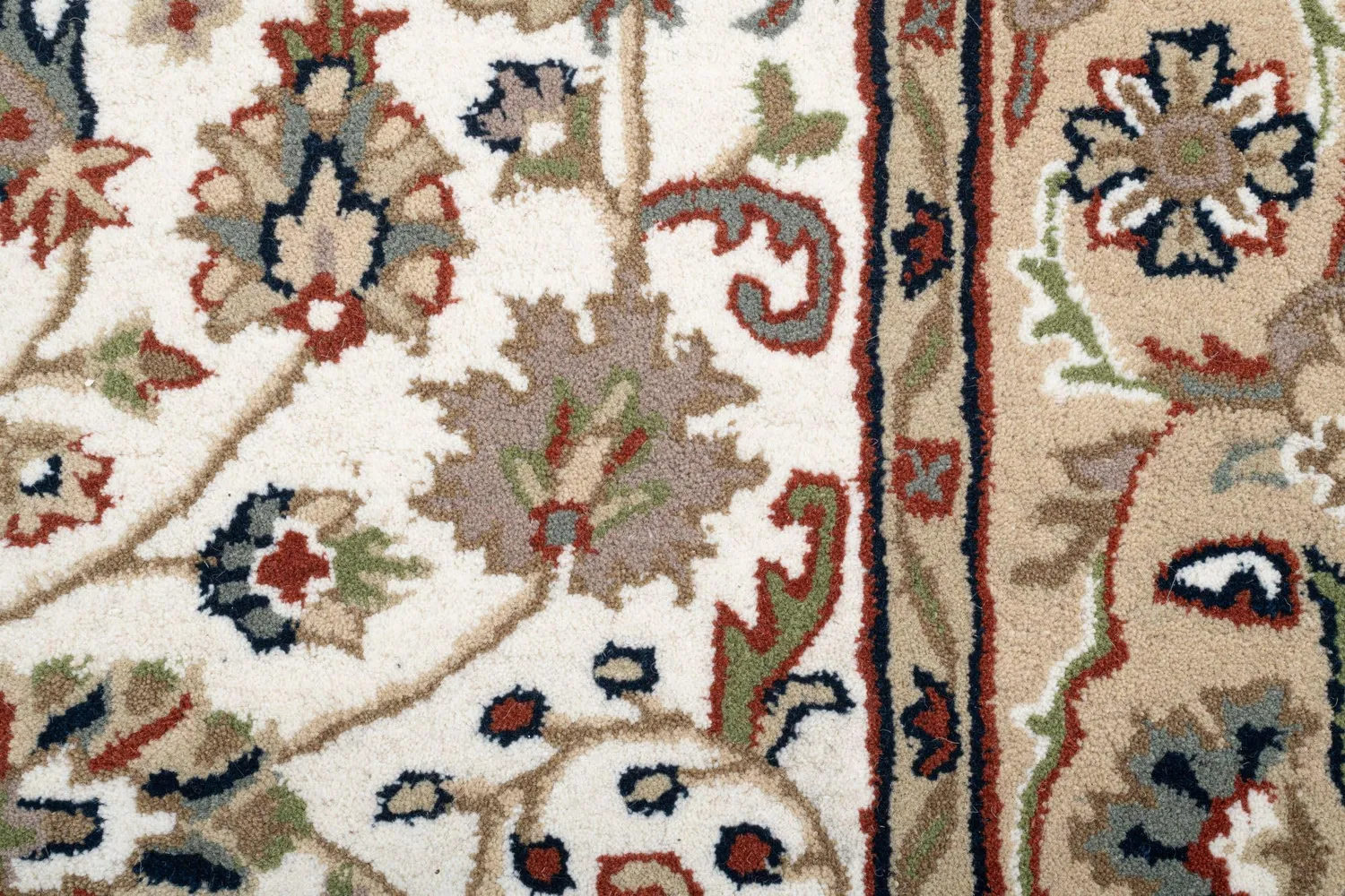 THEKO Royal Orient Teppich 40x60 cm Beige Schurwolle