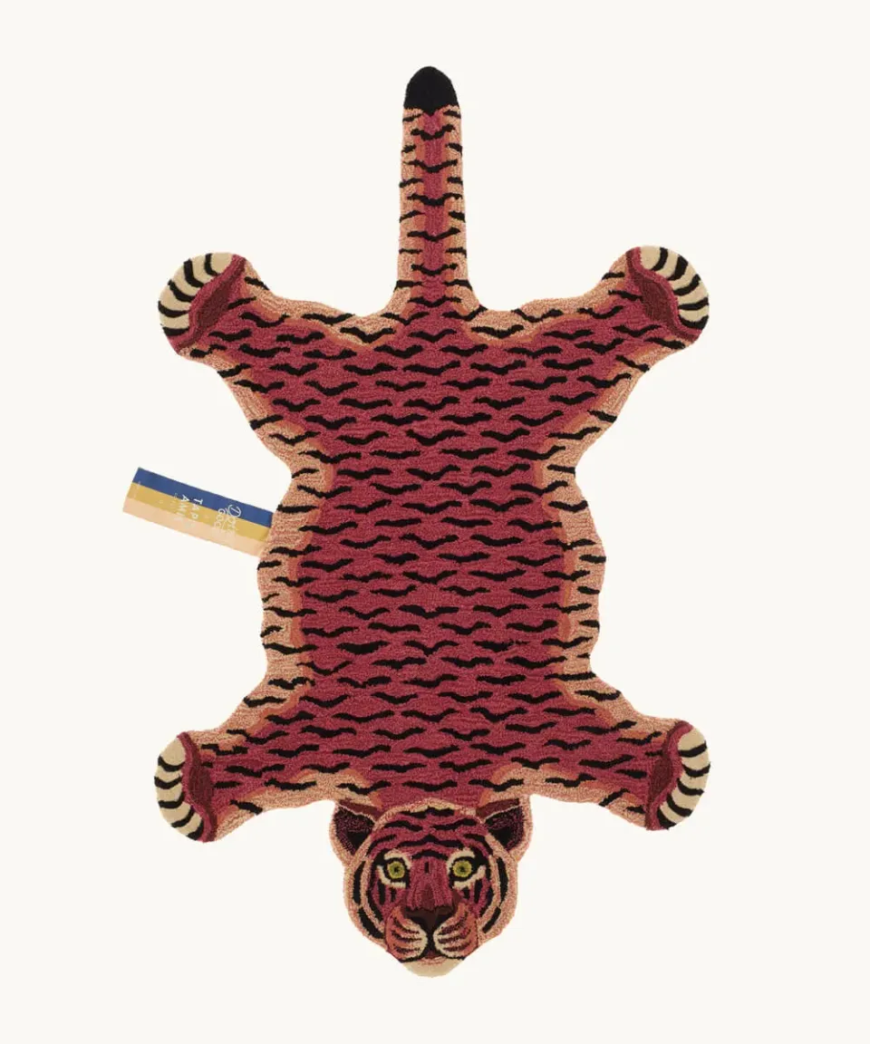 Doing Goods Tula Teppich Tiger Sage Large Wolle