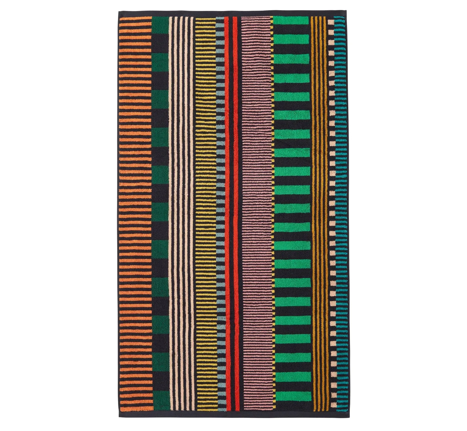 Donna Wilson Multi Stripe Handtuch Set Baumwolle 4-teilig