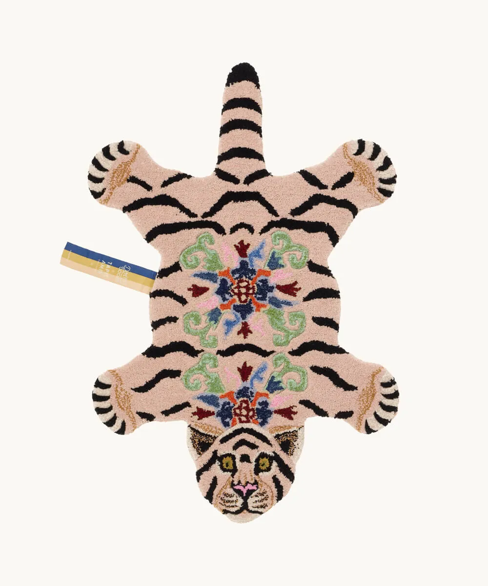 Doing Goods Mahee Majestic Small Tiger Teppich Wolle