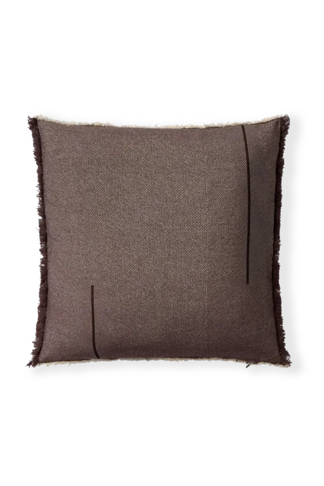 Lorena Canals Vertical Coffeebean Kissen 45x45 cm beige