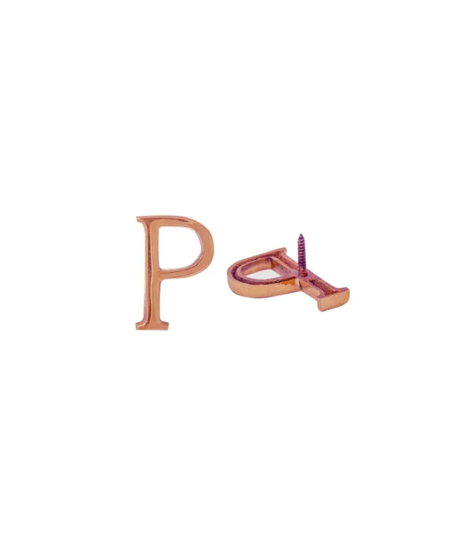 Doing Goods Copper Deko-Buchstabe P Messing