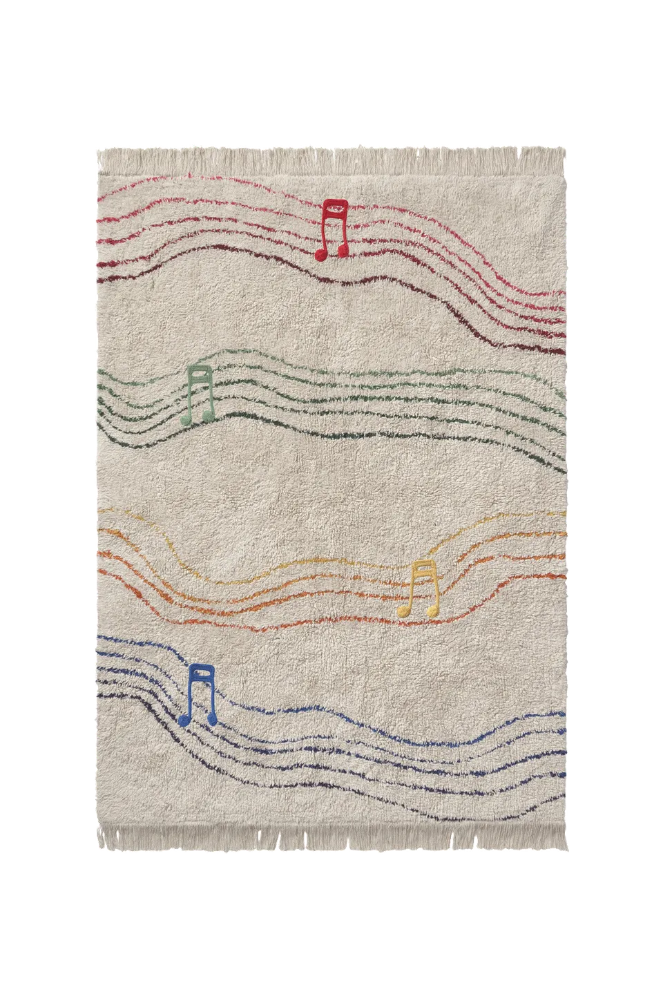 Lorena Canals Color Notes Spielteppich 120x160 cm waschbar